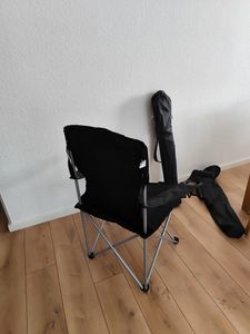 SONGMICS Campingstuhl Klappstuhl, 2er Set, bis 150 kg belastbar Kunden-Foto 3