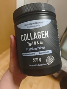 Kollagen Pulver mit Vitamin C (500g) von EXVital Kunden-Foto 2