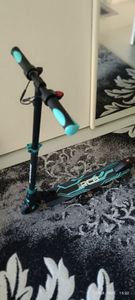 RCB Elektroroller Kinder , Faltbarer E Scooter Kinder , Max Reichweite 16KM , Höchstgeschwindigkeit 20KM/H , E Roller für Kinder und Jugendliche Kunden-Foto 1