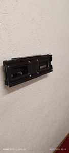 Uchwyt ścienny FCH TV, uchwyt obrotowo-uchylny do telewizorów o przekątnej ekranu od 26 do 55 cali, maksymalny rozmiar VESA 400 x 400 mm Zdjęcie produktu od klienta nr 5