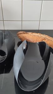 Brotbackformen, Brotbackschale (2 Stück), Silikon-Brotbereiter, Silikon-Brotschüssel Kastenform für hausgemachtes Brot backen, 30x20x11.5cm Kunden-Foto 2