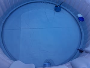 AREBOS Whirlpool aufblasbar | Ø208cm | 6 Personen | 130 Düsen | 1000L | Abdeckung Kunden-Foto 19