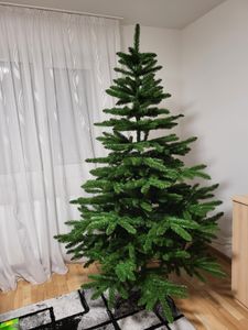 Hoogwaardige kunstkerstboom, Spaanse dennensoort, 220 cm Klantenfoto 3