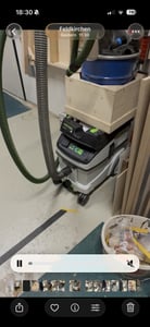 Unità mobile di aspirazione Festool CLEANTEC CTM 36 EI AC | 577856 Foto del cliente 1