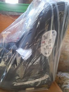 BUF BOOF® P100 Seggiolino auto i-Size R129 40–150 cm, girevole a 360°, ISOFIX, protezione laterale, inclinazione fino a 165°, BlackBear Foto del cliente 5