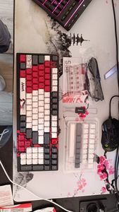 A4Tech Bloody B975, Kabelgebunden, USB, Mechanischer Switch, QWERTY, RGB-LED, Schwarz, Rot Kunden-Foto 1
