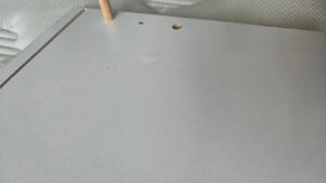 KOMTO Lulliblox M3 Wickelkommode mit Schubladen - Babykommode mit Wickelauflage, Wickeltisch, Wickelschrank mit abnehmbarem Wickelset, Weiß Kunden-Foto 3