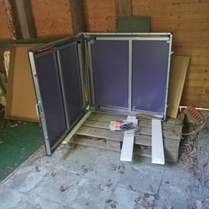Aga Tischtennistisch MR6071 + Netz, Schläger und Bälle Kunden-Foto 1