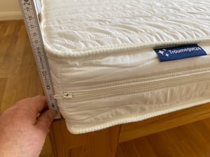 Ergonomische 7-Zonen Kaltschaummatratze - 16cm - 100 x 200 cm - H3 - Träumegut24 Kunden-Foto 14