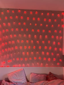 3X2M 200LED Lichtervorhang Lichterkette 8 Lichtmodi Wasserdicht Weihnachtslicht Party Garten Lichternetz, Warmweiß Kunden-Foto 2
