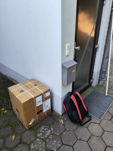 homeX FM1015-B Mini Gefrierschrank, Gefriertruhe klein - 33L Nutzinhalt, 4-Sterne Gefrierbox, Freezer, Tiefkühlschrank Kunden-Foto 1