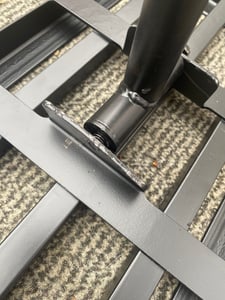 Theo&Cleo Rasenrakel Nivellierrechen mit Metallstiel, Rasenwerkzeug zum Nivellieren & Einebnen von Rasenflächen für Garten, Hof und Golfplatz Kunden-Foto 4