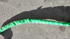 TRESKO® Flexibler Gartenschlauch Wasserschlauch flexibel dehnbarer Flexischlauch 15m Kunden-Foto 2