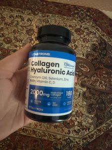 Vitastrong Kollagen Hyaluronsäure – 2000mg – 180 Tabletten – Coenzym Q10, Biotin, Vitamin C & D – Unterstützt Haut, Gelenke, Haare & Knochen Kunden-Foto 9