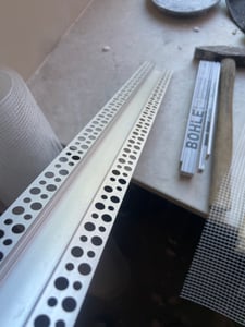 MasterLED Gipskarton Profil Aluminium 1m – LED Leiste Trockenbauprofil mit Milchabdeckung – Inkl. Endkappen & Halterung Kunden-Foto 1