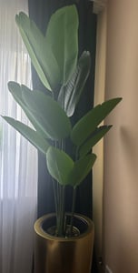 Umělý rajský pták Tropic, realistický - 180 cm Fotografie od zákazníka č. 1