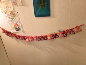 Adventskalender zum Befüllen - Stoff, rot weiß/Weihnachtskalender,Zahlen,Beutel,Sack,Säcke,Säckchen,Stoffbeutel,Baumwolle,Baumwollsäckchen,Geschenkbeutel,Bastelset Kunden-Foto 1