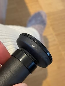 SPORTINATOR Klimmzugstange für Türrahmen 60-102 cm – Stabil, kein Bohren, bis 150 kg belastbar, rutschfeste Griffe, für Oberkörper weiß | STR-117 Kunden-Foto 1