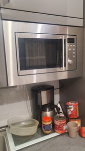 PKM MW800-20.8EB, Integriert, Solo-Mikrowelle, 20 l, 800 W, Eingebautes Display, LED Kunden-Foto 4