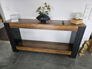 Tribesigns 160 cm Langer Konsolentisch für den Eingangsbereich, Sofatisch hinter der Couch für Wohnzimmer, Flur, Eingang, Foyer Kunden-Foto 1