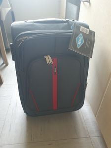 RGL S-010 XXL Koffer Stoffkoffer 4 Rollen Erweiterbar Grösse: XXL Farbe: Dunkel Blau Kunden-Foto 1