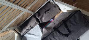Oddychająca torba ochronna M1080 na materac składany 198x80x10 cm, czarna, mocny pokrowiec turystyczny, podróżny Zdjęcie produktu od klienta nr 2