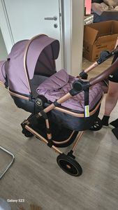 Daliya® NEOMOVE 3in1 Kinderwagen, mit i-Size Babyschale & Buggy, Alu-Rahmen Reisekinderwagen, Kombikinderwagen mit großen Einkaufskorb, komfortabel Kunden-Foto 2