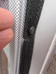 Kurtyna przeciw owadom Magnetic 100 x 210 cm czarna Zdjęcie produktu od klienta nr 5