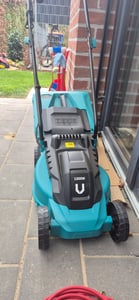 Vonroc Rasenmäher Elektro mit Kabel | 1300W - 32cm Schnittbreite Kunden-Foto 1