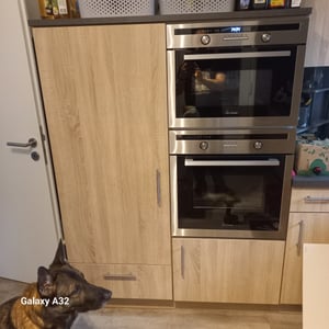 Cuisinière: 60cm Four encastrable EB8013ED + EBM4502ED Rôtisserie Photo du client 1