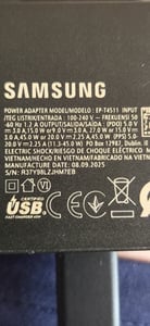 Samsung EP-T4511 Universale Nero AC Ricarica rapida Interno Foto del cliente 1