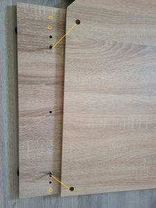 Drehtürenschrank Kleiderschrank Schrank mit Spiegel 100 cm Sonoma/Sonoma - Szantal 2D Kunden-Foto 7
