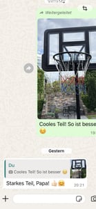 Basketbalový kôš COSTWAY, stojan na basketbal s nastaviteľnou výškou 245–305 cm, basketbalový kôš so stojanom, 2 kolieskami a závažím, mobilná basketbalová súprava Fotografia od zákazníka č. 2