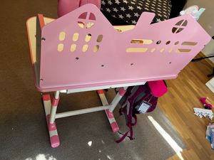 2026 Upgraded Kinder Tisch und Stuhl Set, höhenverstellbare Kinder funktionale Schreibtisch und Stuhl Set für Kinder 3-16, Kinder Studie Schreibtisch Kunden-Foto 1