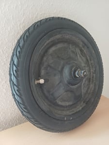 Duro 2x Reifen 12 Zoll Weißwand + AV Schlauch | 12 1/2 x 1.75 x 2 1/4 | 47-203 Decke Mantel Kinderwagen Fahrrad Buggy Roller Nostalgie Classic Autoventil Kunden-Foto 1