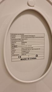 WC-Sitz Family, D-Form Toilettendeckel mit Absenkautomatik - Toilettensitz Kinder WC Deckel, Klodeckel Klobrille Kunden-Foto 1