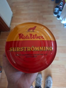 Röda Ulven Surströmming (Fermentierter Hering) Dose, 400g Kunden-Foto 1