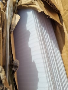 Gewächshausplatten 6mm Doppelsteg Polycarbonat Platten Hohlkammerplatten Stegplatten 10x 60,5x150 cm 1000g/qm Kunden-Foto 4