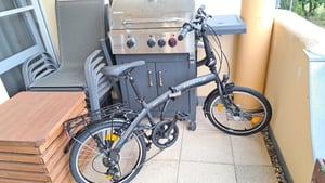 Zündapp ZF20 Speed Folder 20 Zoll Klapprad Faltrad Stadtrad Fahrrad faltbar Klappfahrrad StVZO Kunden-Foto 3