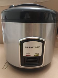 GOURMETmaxx Reiskocher mit Gartopf inkl. Dampfkorb/Reislöffel/Messbecher Kunden-Foto 1