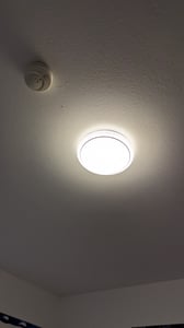 ZMH Deckenlampe LED Deckenleuchte Schlafzimmer - Ø27cm Schlafzimmerlampe Sternenhimmel 12W Flurlampe Warmweiß Modern Küchenlampe Rund Wohnzimmer Deckenbeleuchtung für Flur Küche Kinderzimmer Kunden-Foto 1