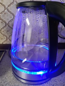 Zilan, Bollitore digitale in vetro con pannello digitale, luce LED blu, capacità 1,7 litri, protezione contro l'ebollizione, funzione Keep Warm, 2200 | Leroy Merlin