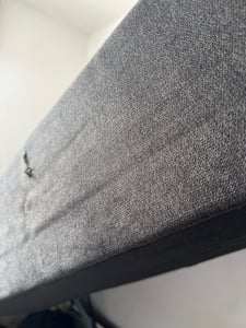 Masseno Boxspringbett AMON 180x200 cm Komplett-Set mit Bonell Matratze und Topper, Polsterbett mit Bettkästen -Braun, COSMIC 800 Kunden-Foto 8