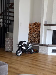 FCH 6V 7Ah Elektro Kindermotorrad Kinderfahrzeug Elektro-Dreirad 88 x 42 x 53cm Rot Kunden-Foto 1