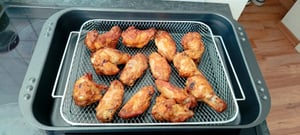 Heißluftfritteuse AF-625A Heißluftfritteuse 6.5L Airfryer, 80 - 200 °C, 1700W, Timer, digitales Display, 8 Kochprogramme, schwarz Kunden-Foto 16