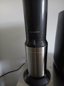 SodaStream waterbron Crystal, voordeelverpakking inclusief fles en Quick-Connect cilinder, zwart Klantenfoto 1