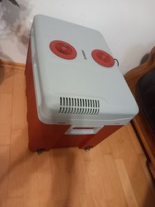 AREBOS 40L chladicí box červený | chlazení a udržování tepla | 12/230V auto a domácnost Fotografie od zákazníka č. 4