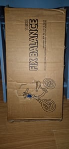 Fix Balance Langlaufrad schwarz und blau Kunden-Foto 2