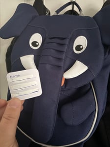 Affenzahn Kinderrucksack Emil Elefant 4L Kunden-Foto 1
