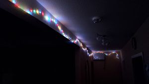 Lichterkette Draht 160 LED - bunt / multi - Innen + Außen - 8 Funktionen Timer Kunden-Foto 1